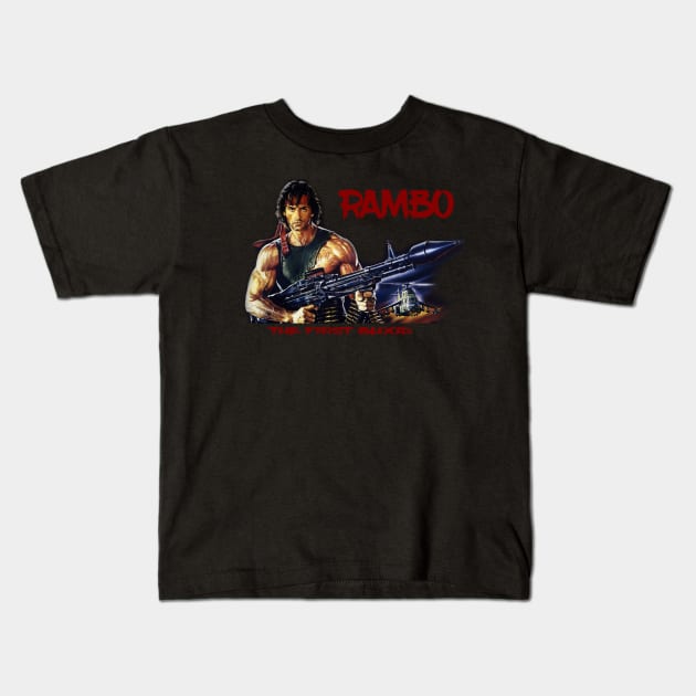 Rambo Kids T-Shirt by chjannet